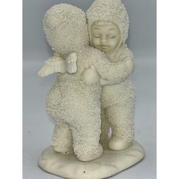 Dept 56 Snowbabies “I Need a Hug” 2.75” L Hugging Snowbabies Look at the Faces! - Picture 3 of 8